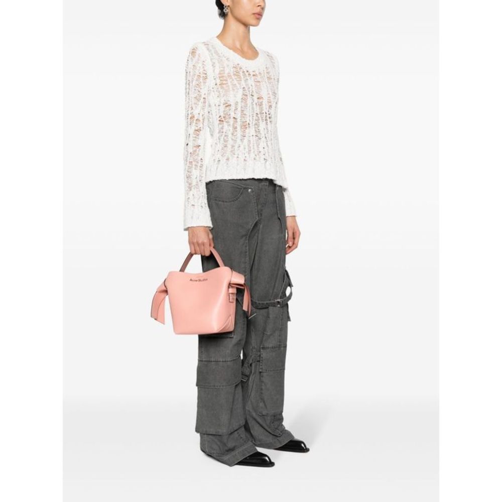 Acne Studios Women Musubi Micro Leather Handbag - Picture 2 of 5